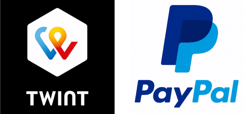 Logo Twint Paypal